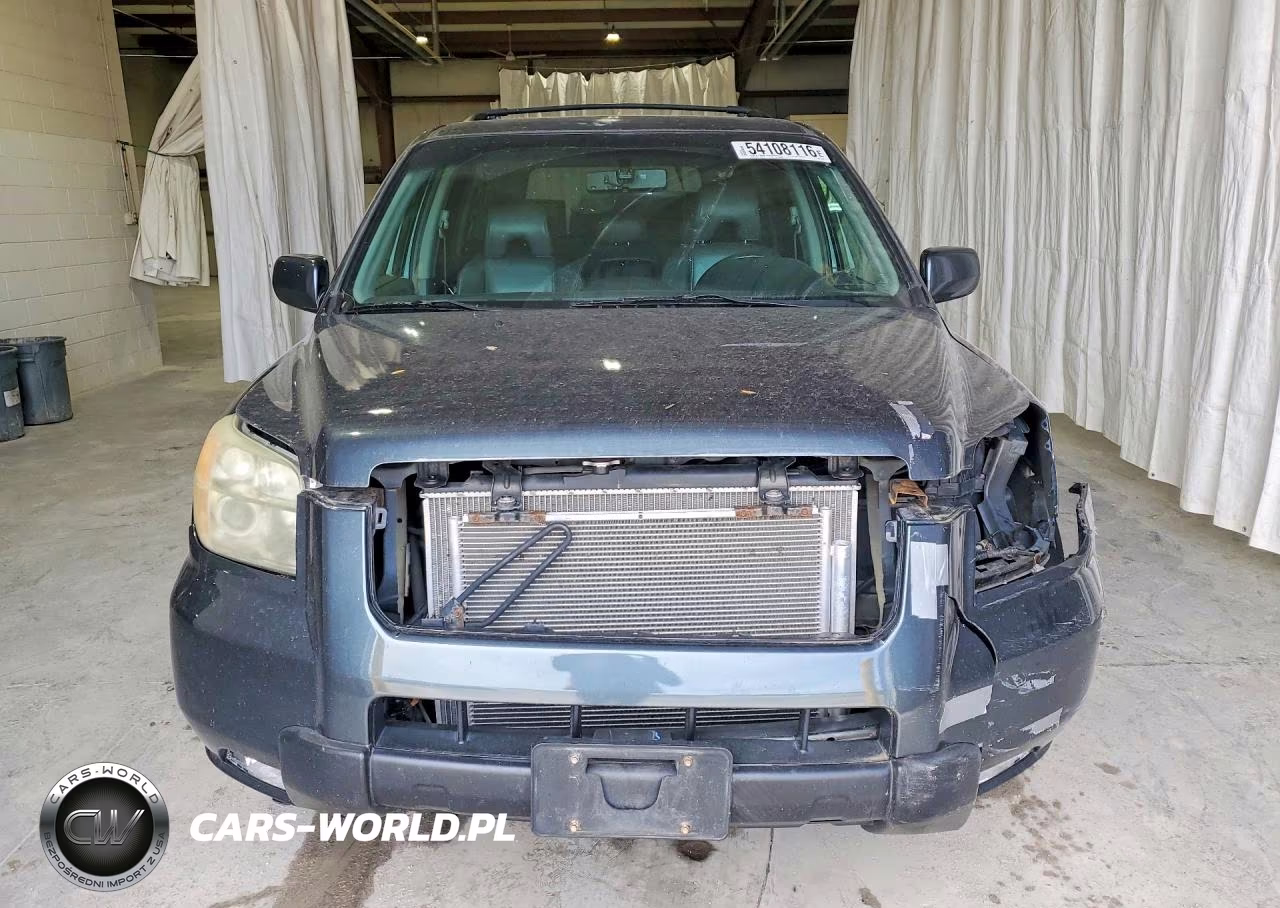 2006 Honda Pilot Ex VIN:5FNYF18696B022007 - 5