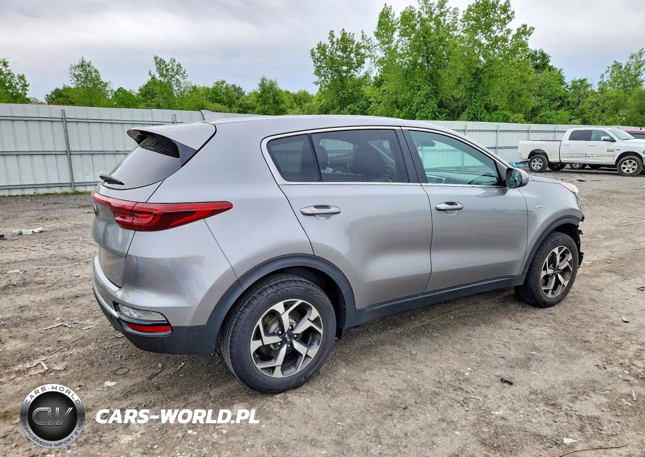 2021 Kia Sportage Lx VIN:KNDPMCAC5M7863712 - 3