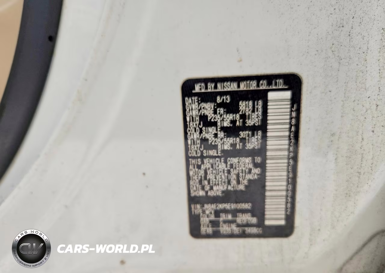 2014 Nissan Quest 3.5 S VIN:JN8AE2KP5E9100582 - 13