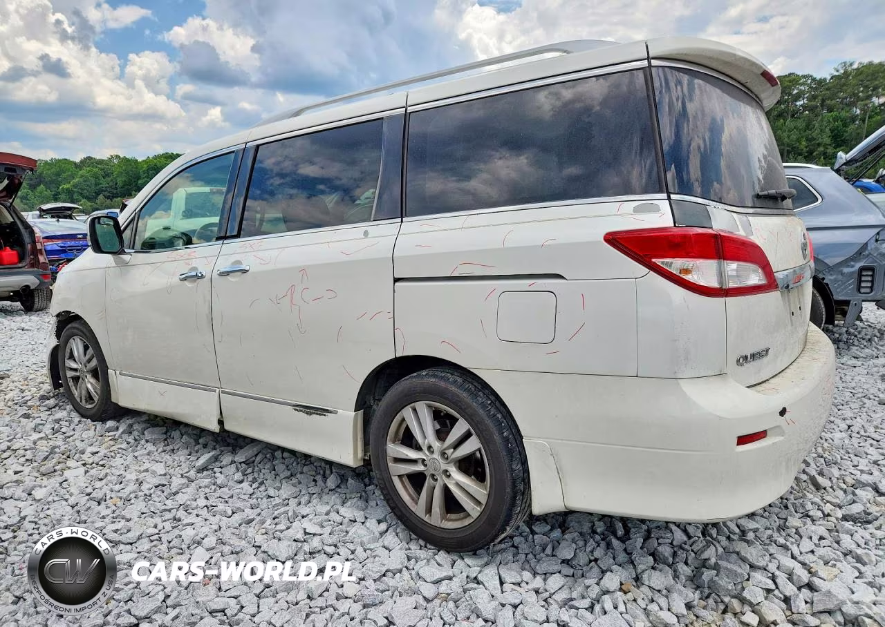 2014 Nissan Quest 3.5 S VIN:JN8AE2KP5E9100582 - 2