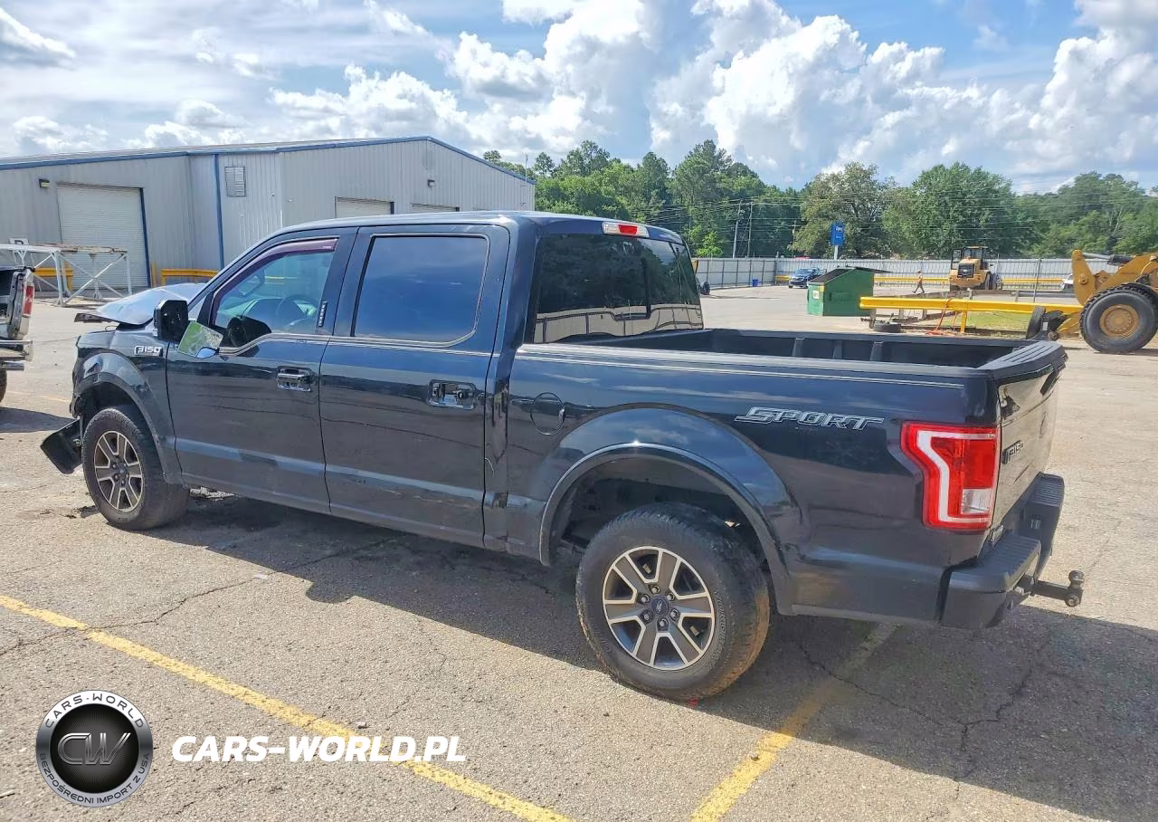 2017 Ford F150 Supercrew VIN:1FTEW1CF2HFA09351 - 2
