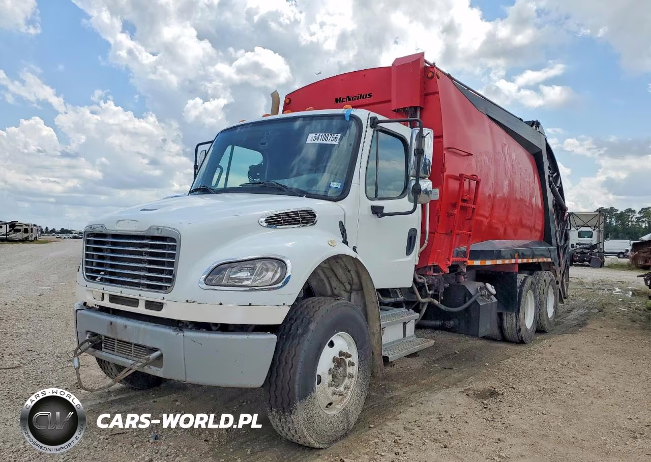 2010 Freightliner Business Class M2 Refuse Truck VIN:1FVHCYBS0ADAT6179 - 2