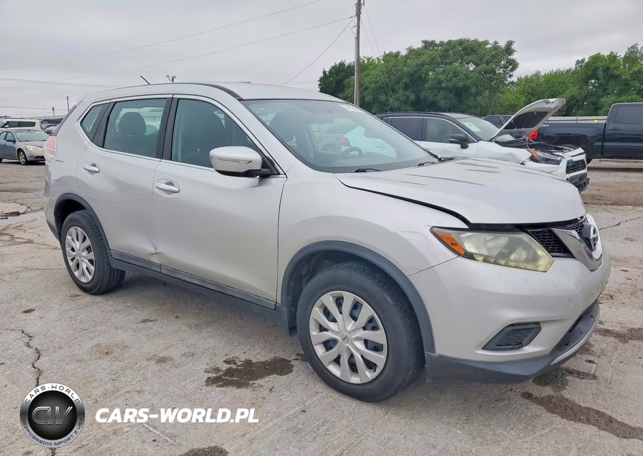 2015 Nissan Rogue S VIN:5N1AT2MV1FC756257 - 4