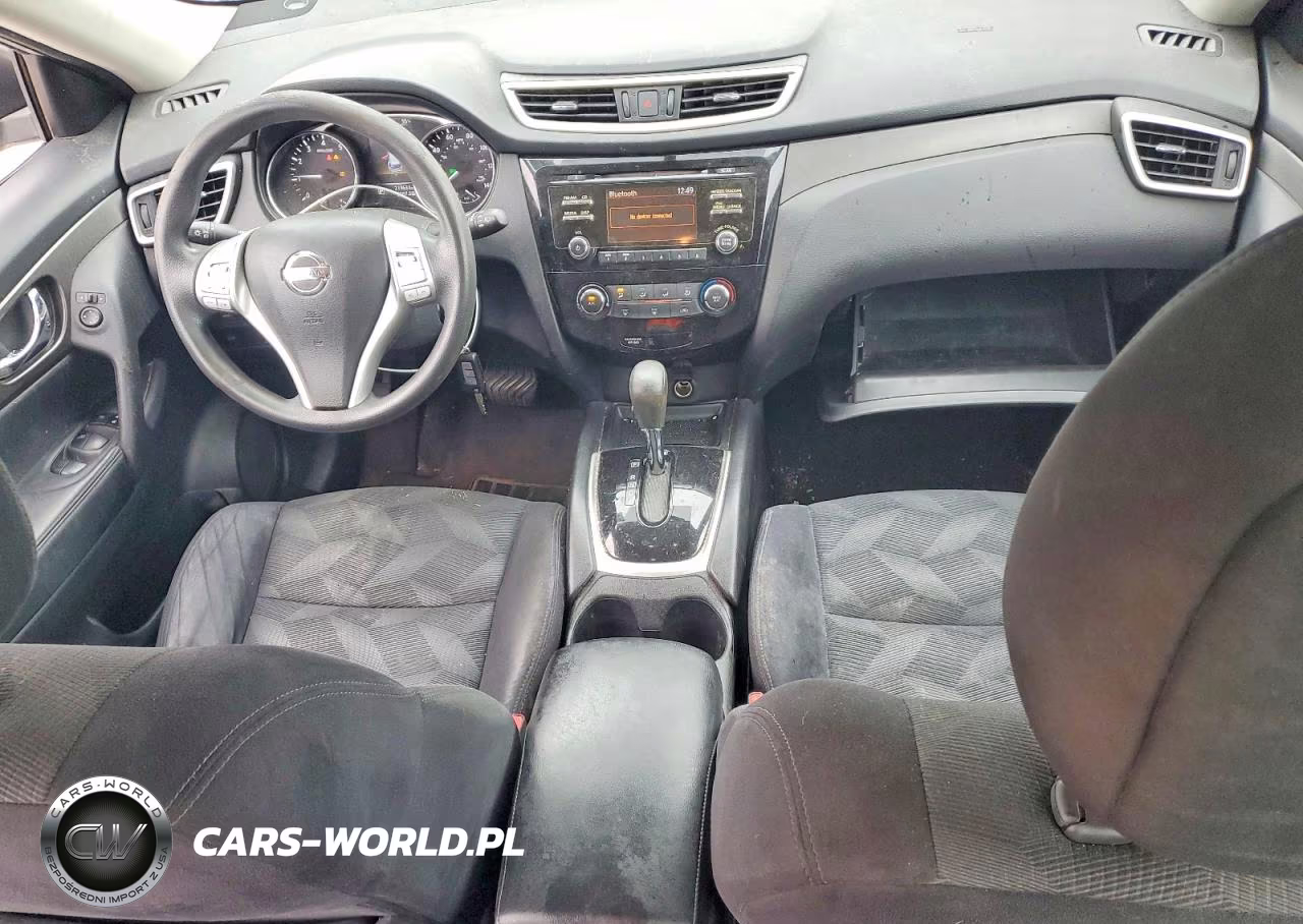 2015 Nissan Rogue S VIN:5N1AT2MV1FC756257 - 8