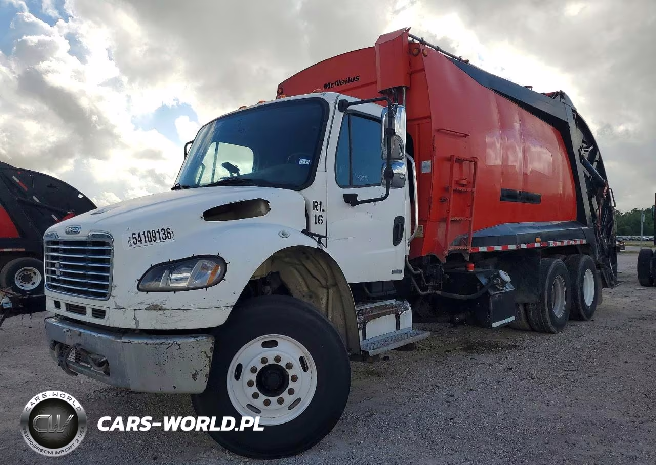 2010 Freightliner Business Class M2 Refuse Truck VIN:1FVHCYBS2ADAT6927 - 2
