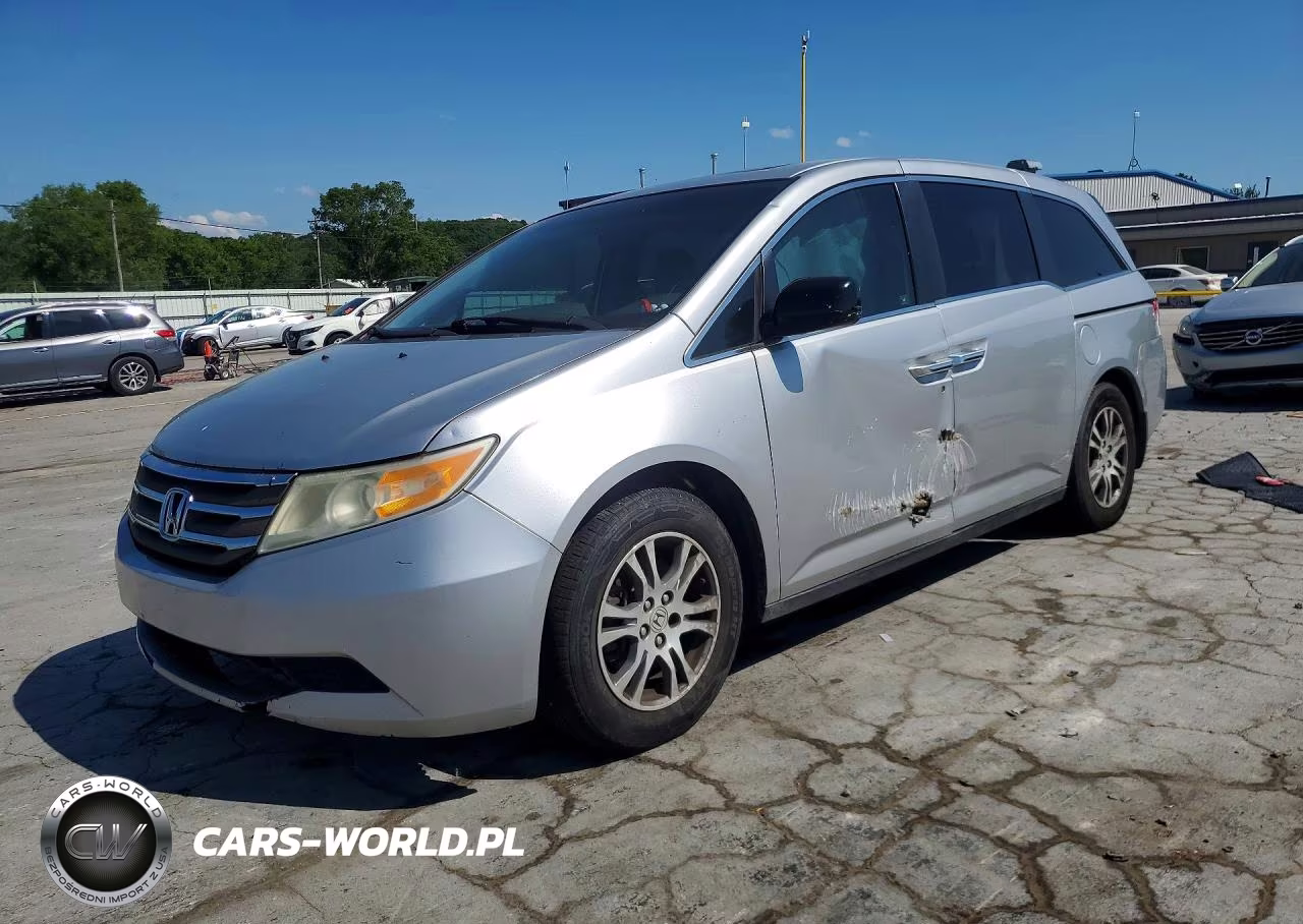 2011 Honda Odyssey Exl VIN:5FNRL5H63BB077289 - 1