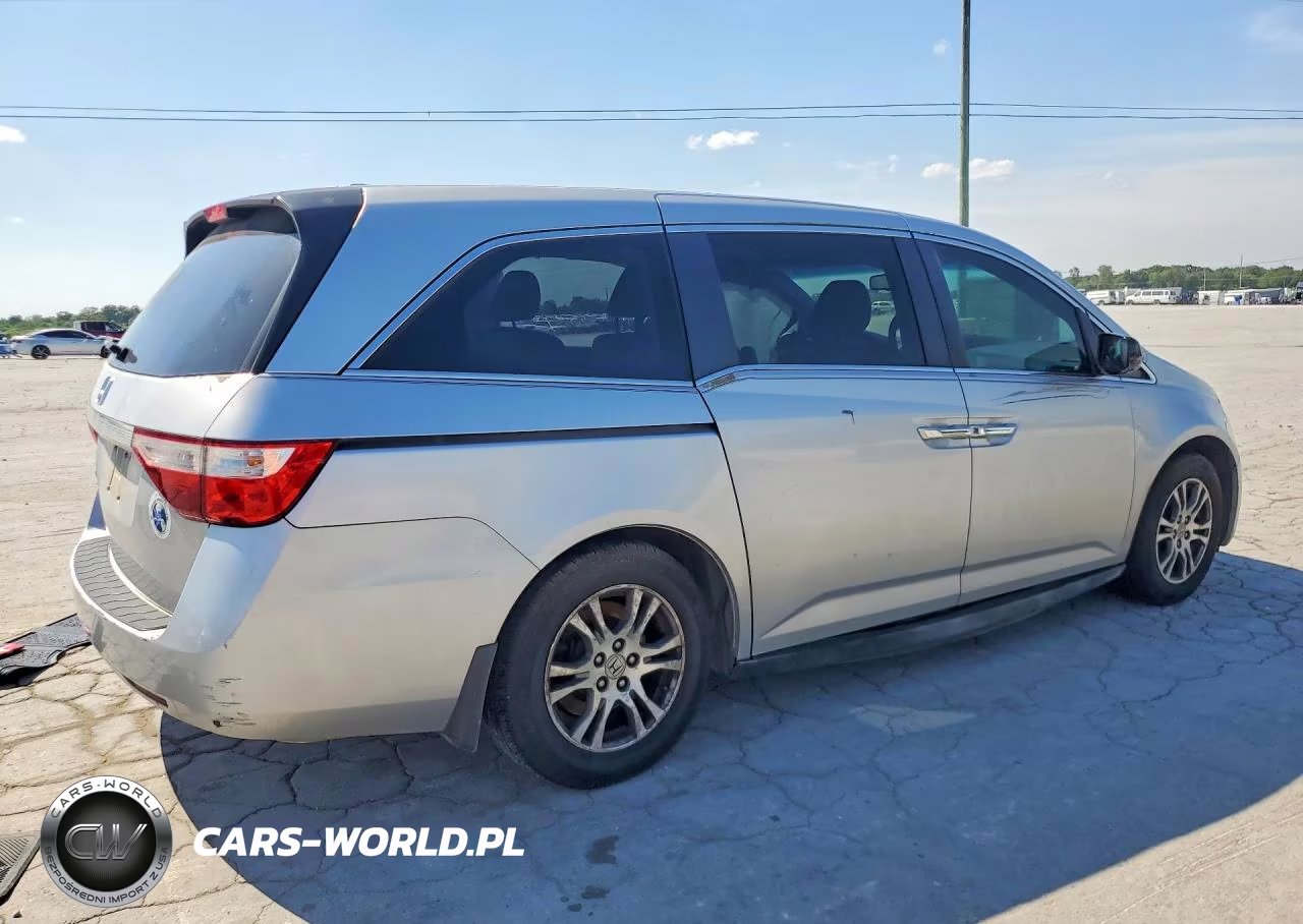 2011 Honda Odyssey Exl VIN:5FNRL5H63BB077289 - 3