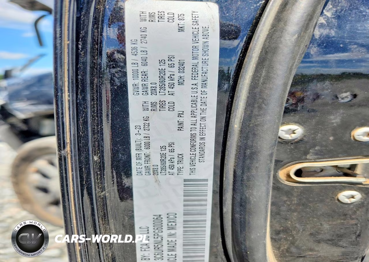 2023 Ram 2500 Laramie VIN:3C6UR5NL5PG600064 - 12