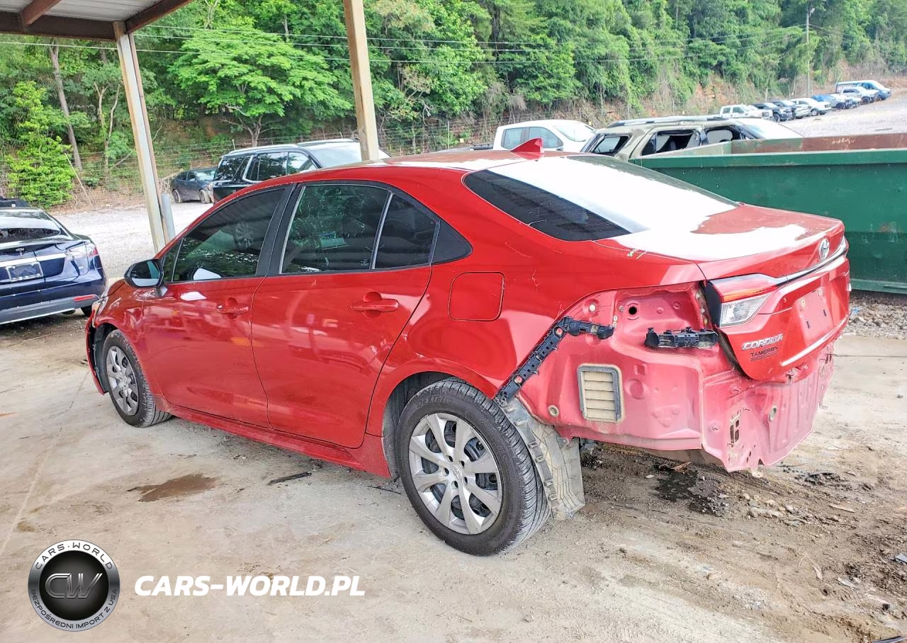 2021 Toyota Corolla Le VIN:5YFEPMAEXMP166198 - 2