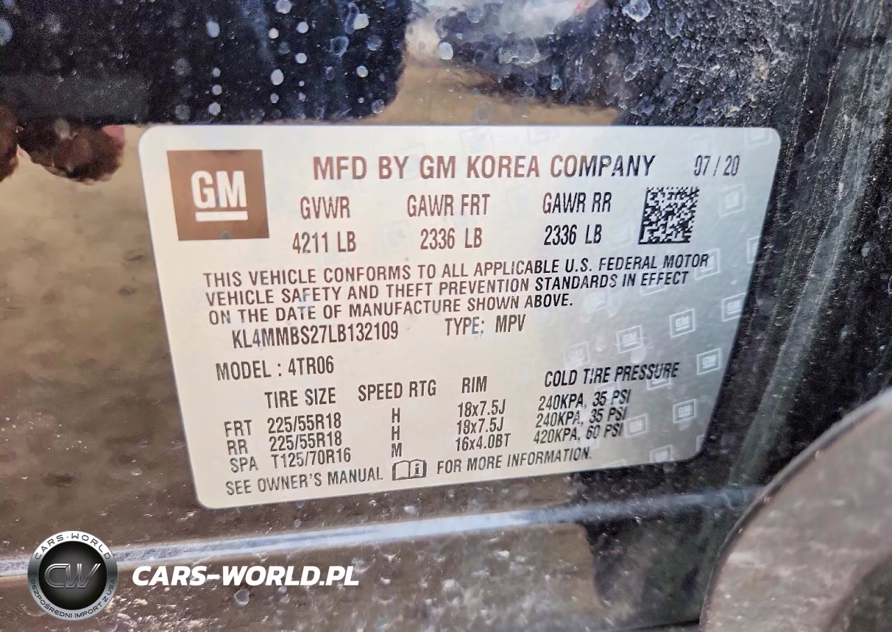 2020 Buick Encore Gx Preferred VIN:KL4MMBS27LB132109 - 12