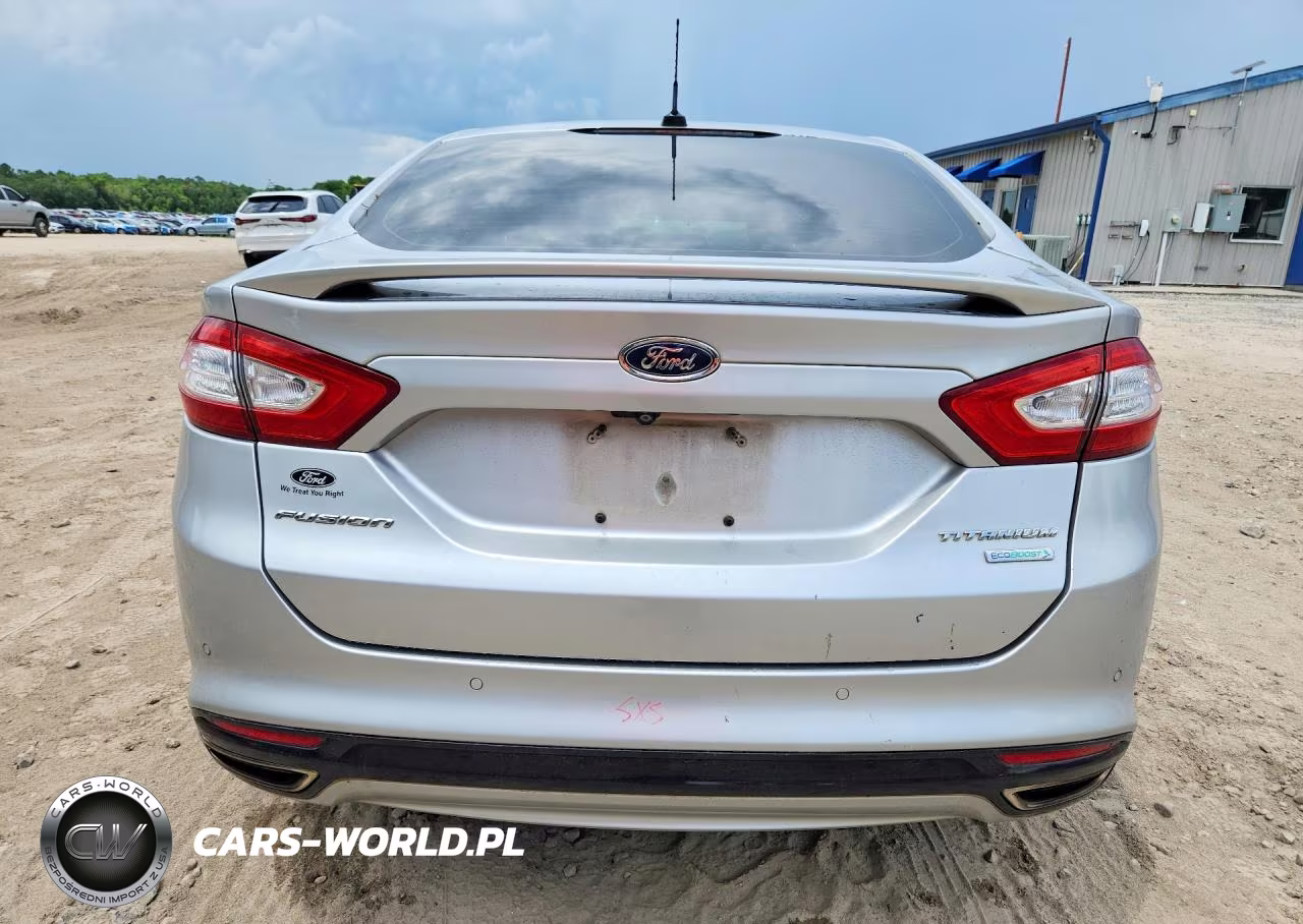 2016 Ford Fusion Titanium VIN:3FA6P0K99GR276050 - 6