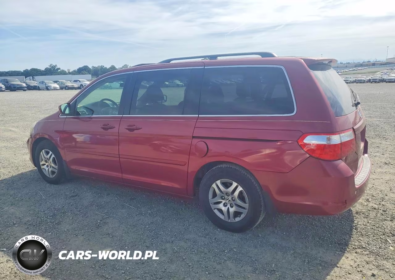 2005 Honda Odyssey Exl VIN:5FNRL38735B076922 - 2