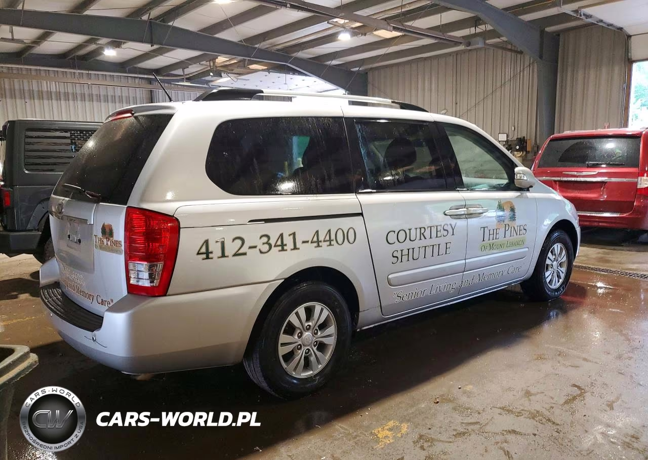 2012 Kia Sedona Lx VIN:KNDMG4C7XC6442539 - 3