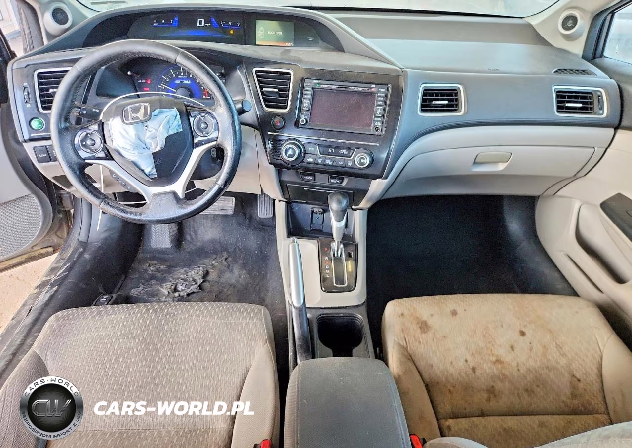 2013 Honda Civic Hybrid L VIN:19XFB4F35DE203041 - 8