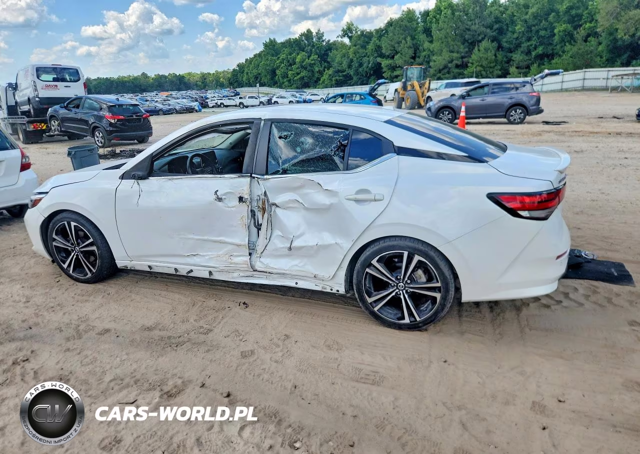 2021 Nissan Sentra Sr VIN:3N1AB8DV6MY324216 - 2