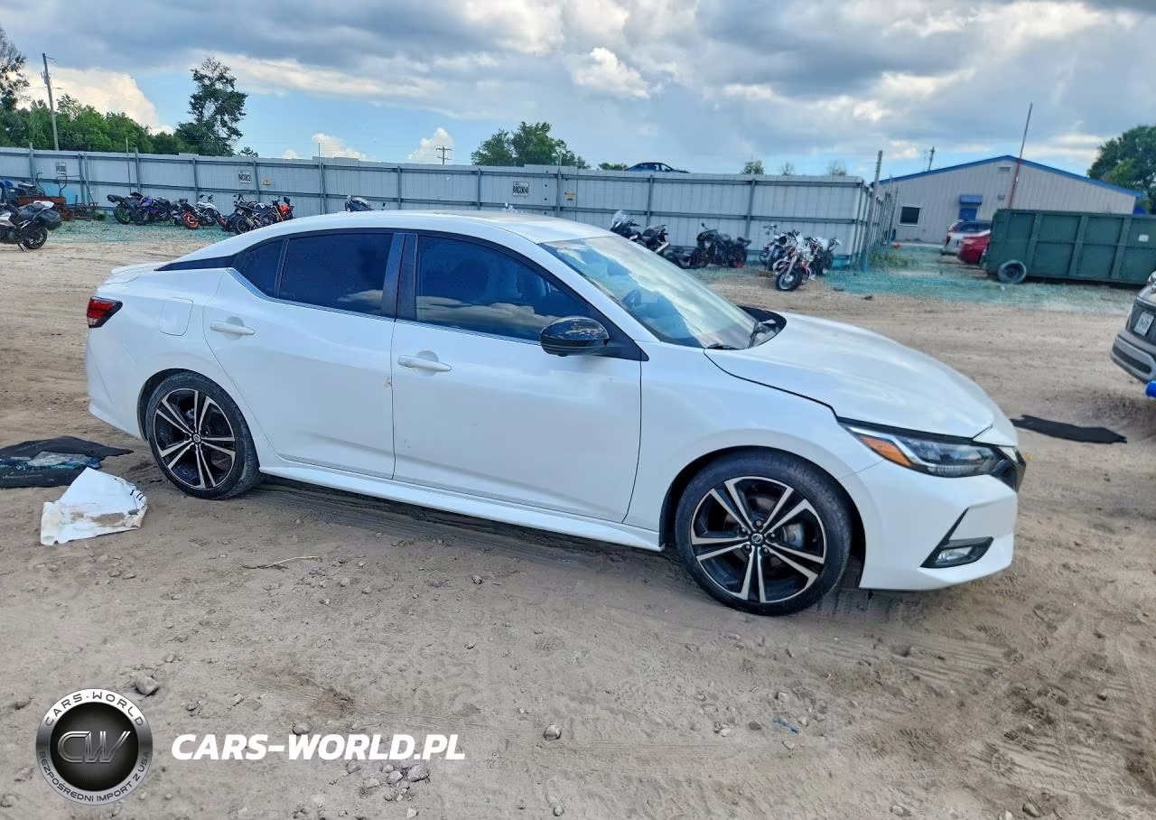 2021 Nissan Sentra Sr VIN:3N1AB8DV6MY324216 - 4