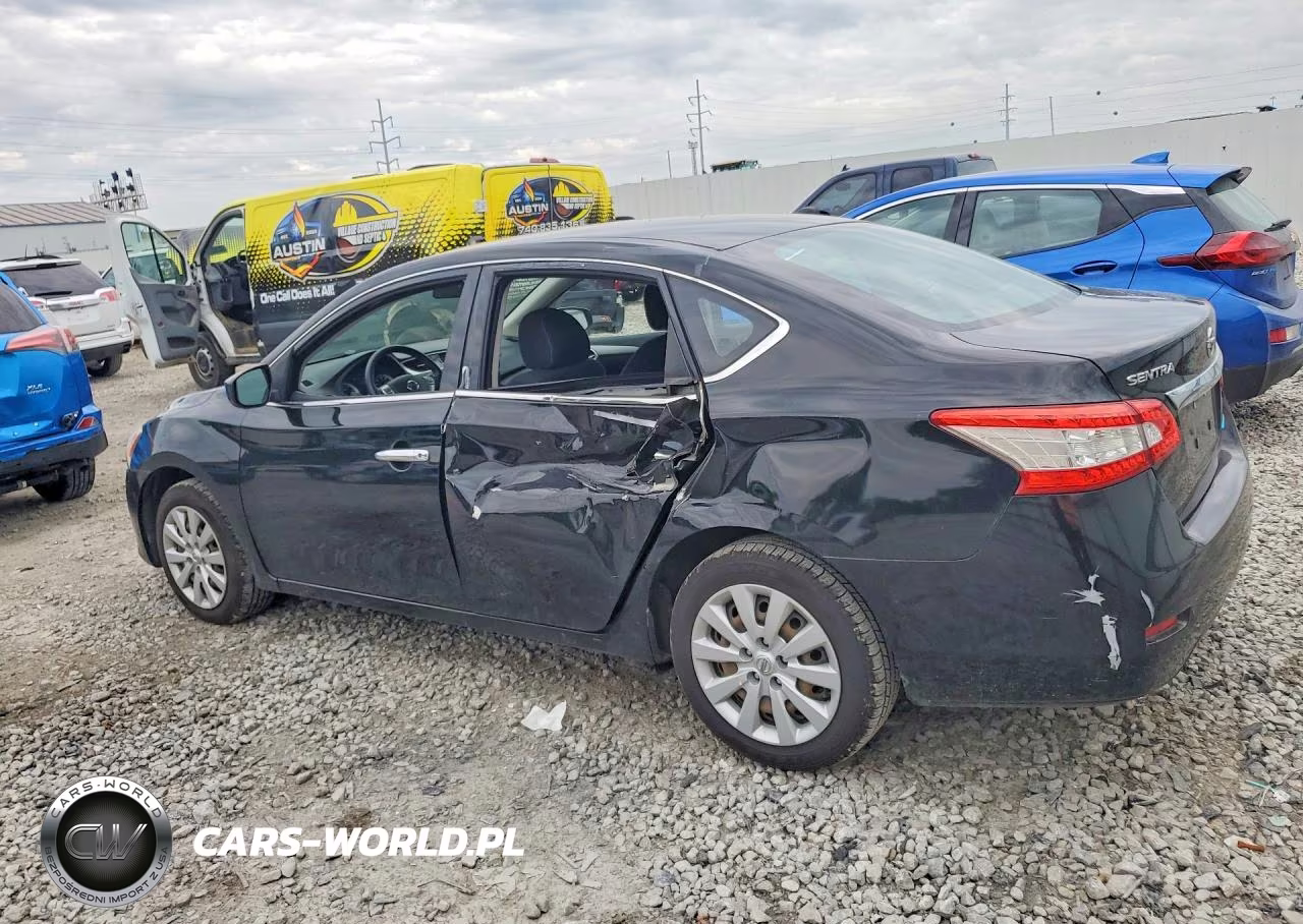 2014 Nissan Sentra Sv VIN:3N1AB7APXEY220300 - 2
