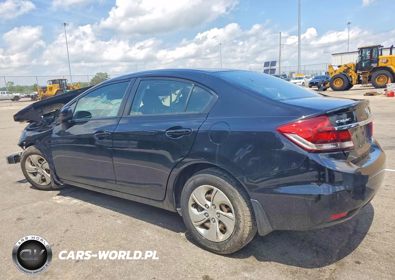 2015 Honda Civic Lx VIN:19XFB2F5XFE114509 - 2