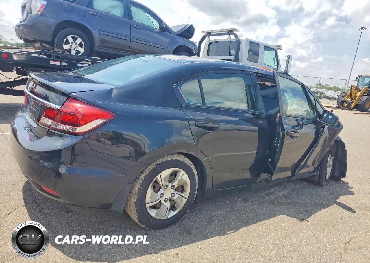 2015 Honda Civic Lx VIN:19XFB2F5XFE114509 - 3