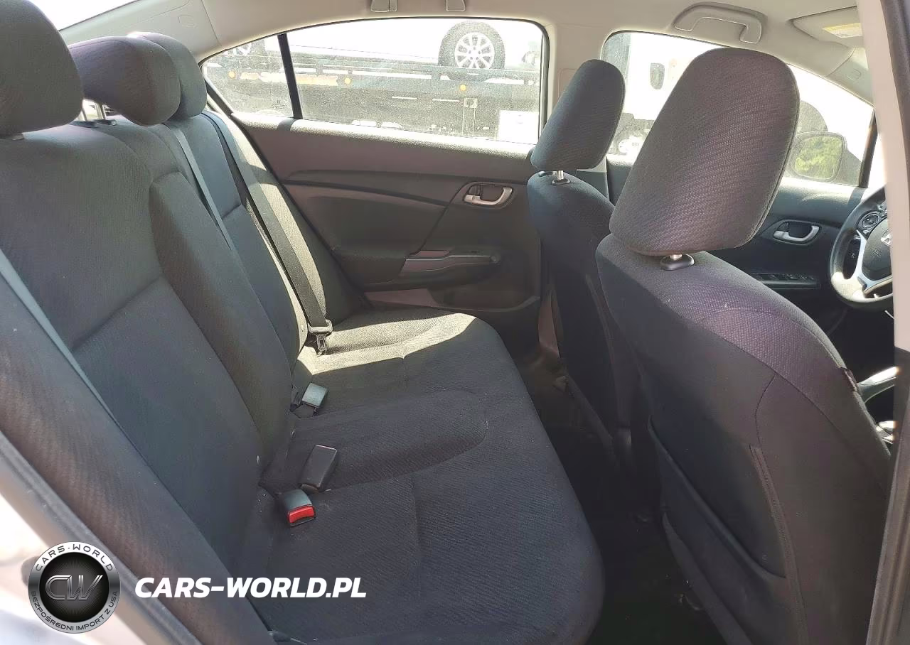 2013 Honda Civic Lx VIN:2HGFB2F57DH540483 - 10
