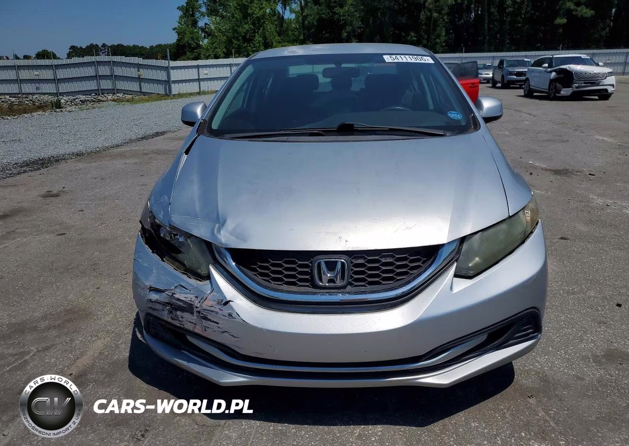 2013 Honda Civic Lx VIN:2HGFB2F57DH540483 - 5