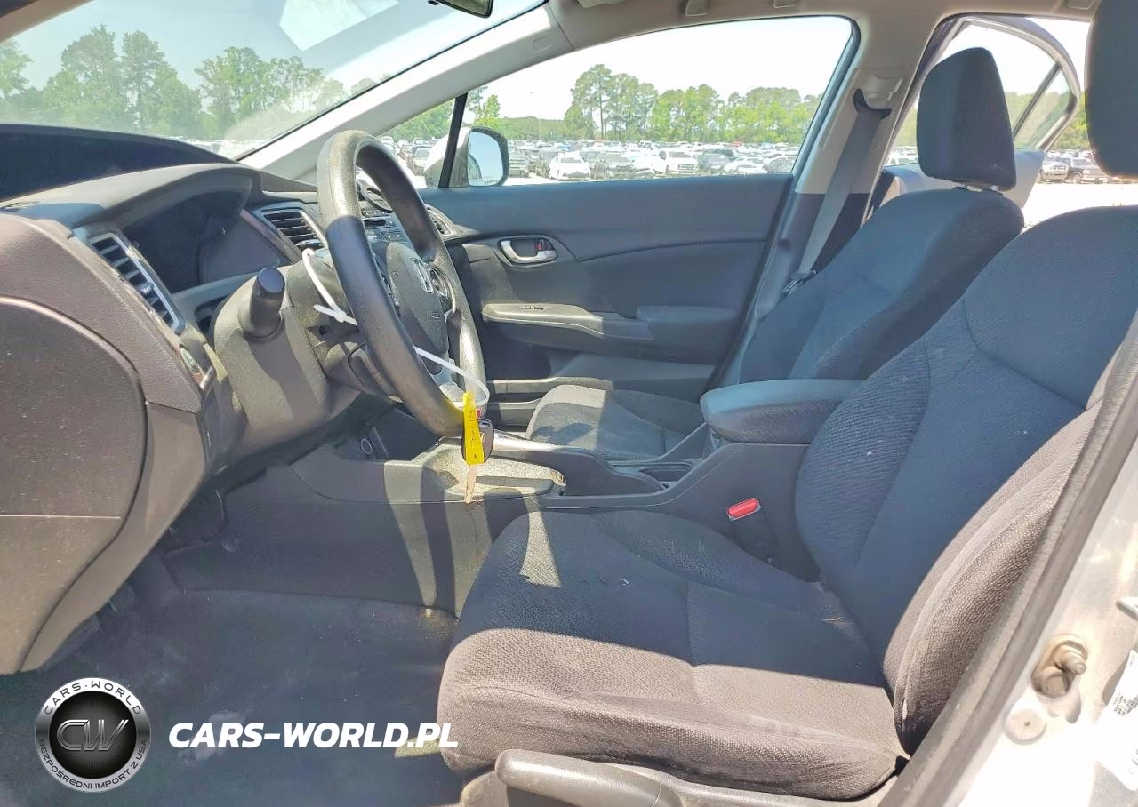 2013 Honda Civic Lx VIN:2HGFB2F57DH540483 - 7