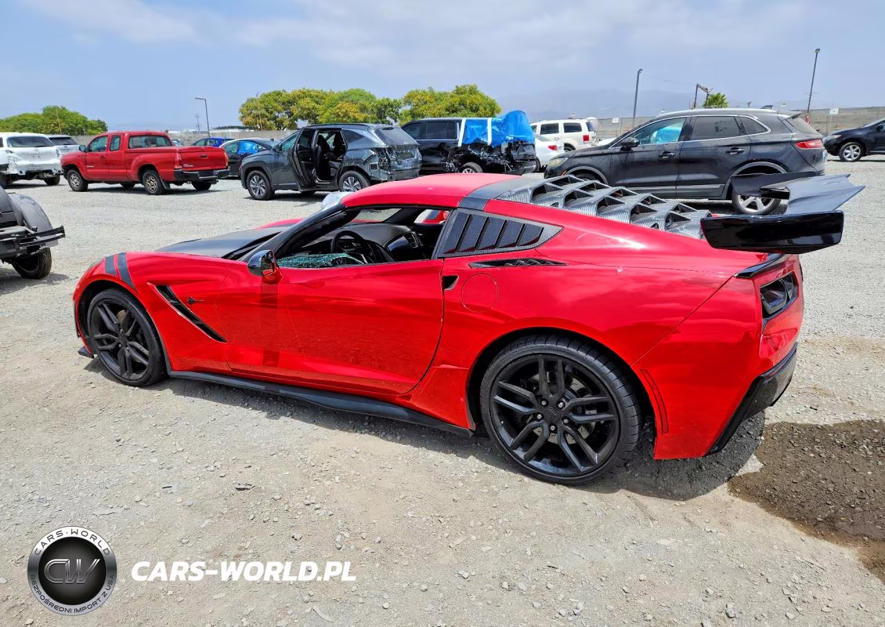 2014 Chevrolet Corvette Stingray Z51 3Lt VIN:1G1YM2D75E5132166 - 2