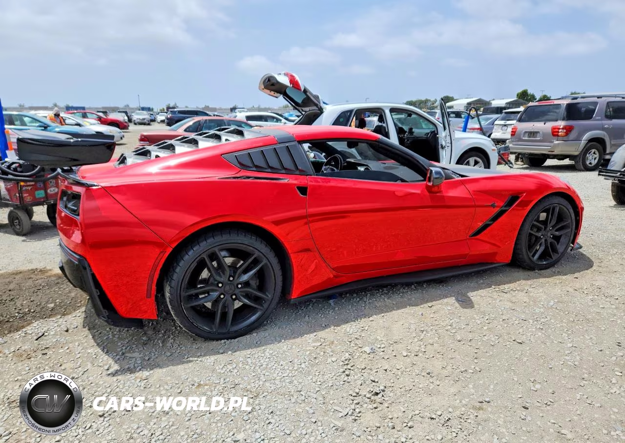 2014 Chevrolet Corvette Stingray Z51 3Lt VIN:1G1YM2D75E5132166 - 3