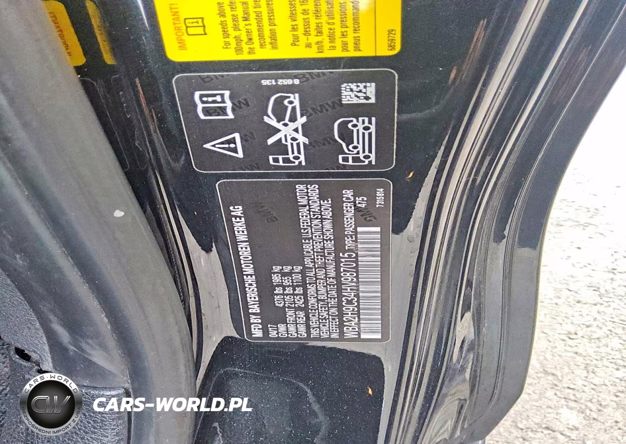 2017 BMW 230Xi VIN:WBA2H9C34HV987015 - 12