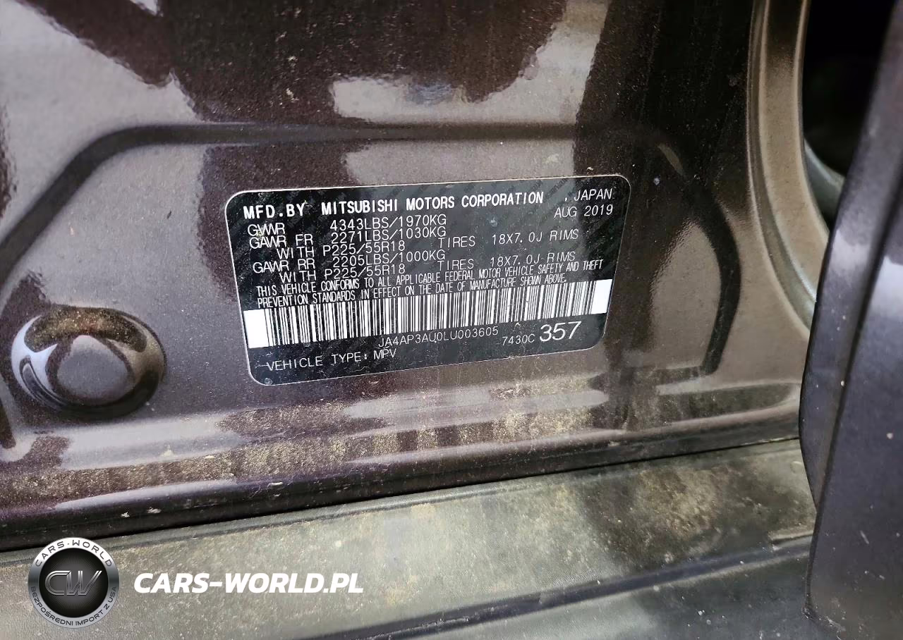 2020 Mitsubishi Outlander Sport Es VIN:JA4AP3AU0LU003605 - 13