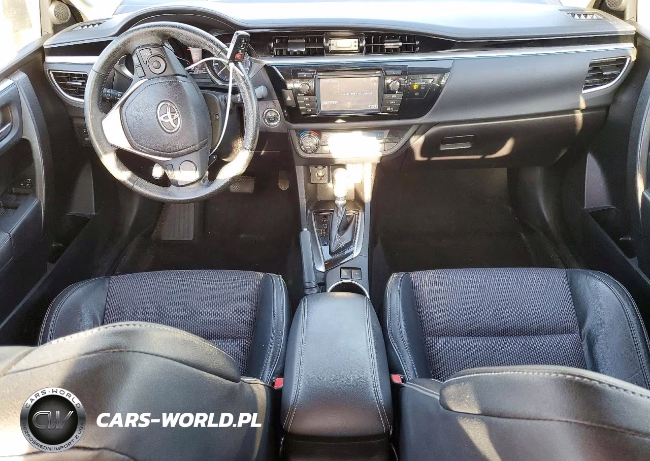 2014 Toyota Corolla S Plus VIN:5YFBURHEXEP070832 - 8