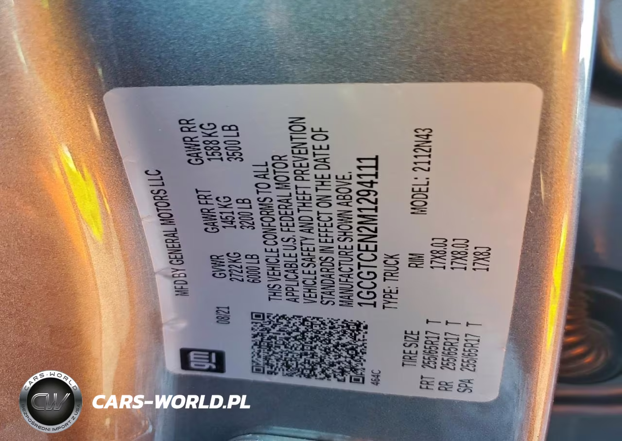2021 Chevrolet Colorado Lt VIN:1GCGTCEN2M1294111 - 12