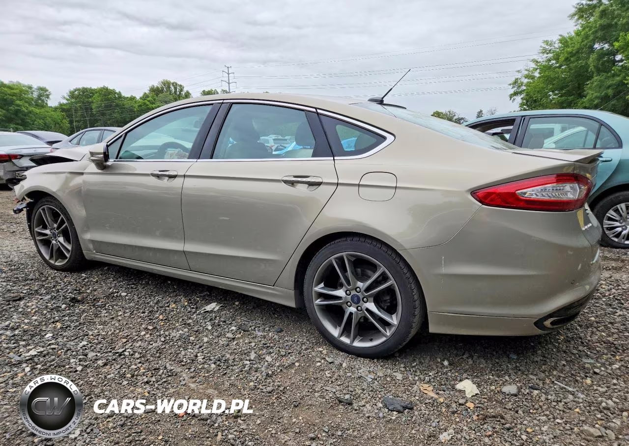 2015 Ford Fusion Titanium VIN:3FA6P0K9XFR177915 - 2