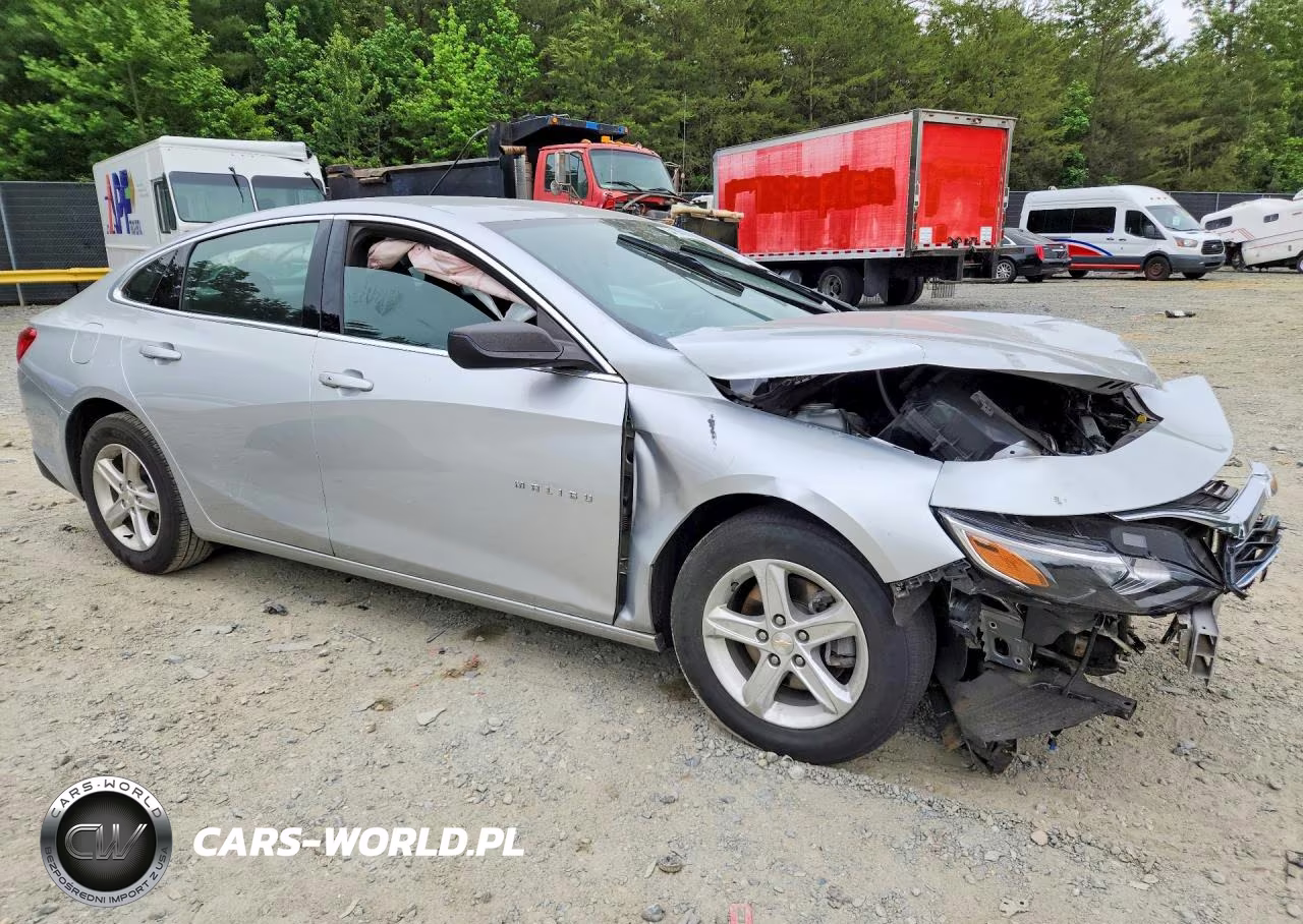 2021 Chevrolet Malibu Ls VIN:1G1ZB5ST7MF001728 - 4