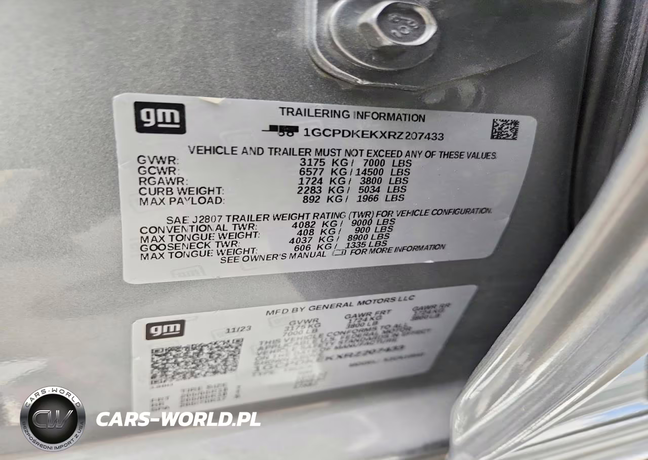 2024 Chevrolet Silverado K1500 Lt-L VIN:1GCPDKEKXRZ207433 - 13