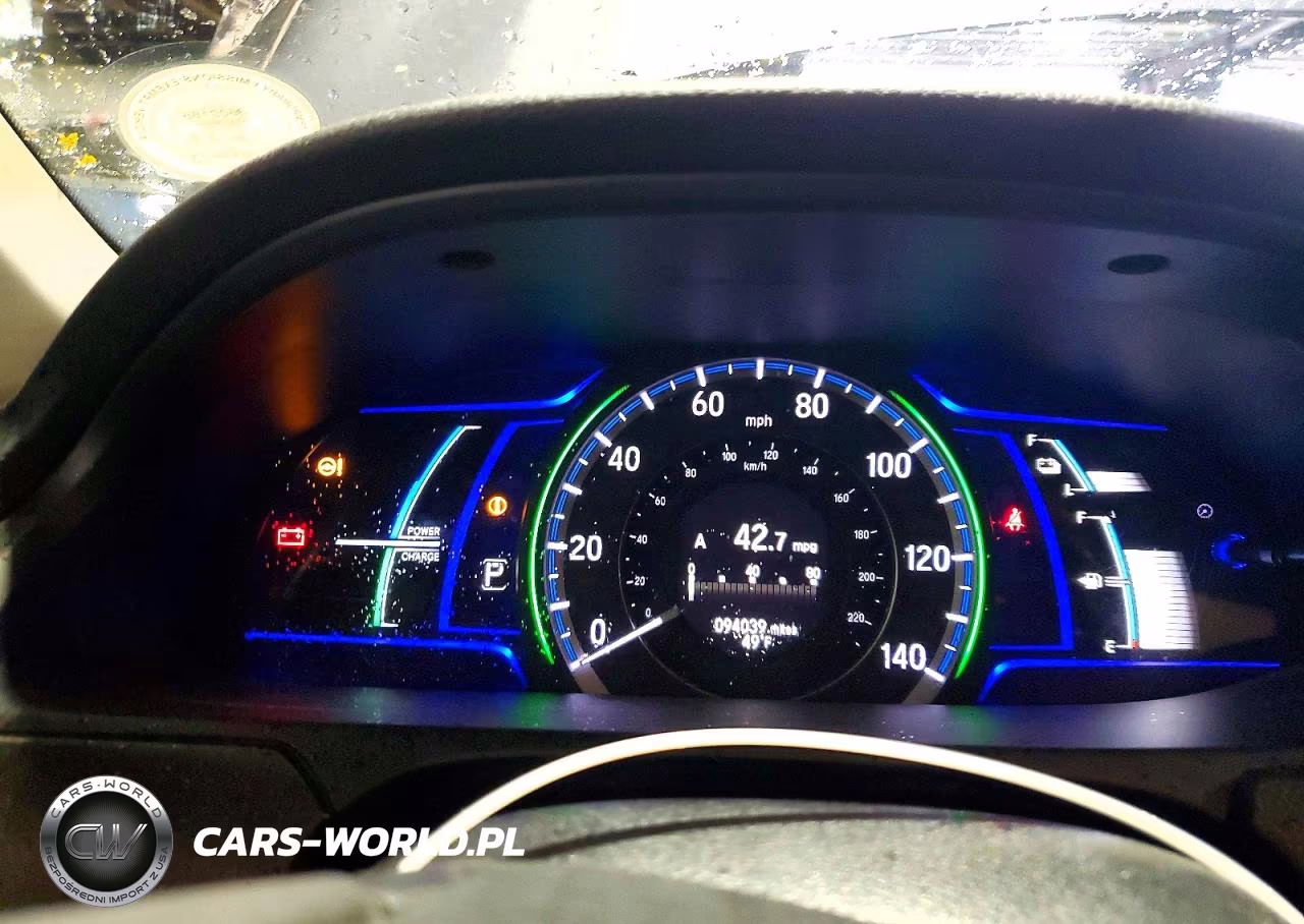 2014 Honda Accord Hybrid Exl VIN:1HGCR6F56EA006820 - 9
