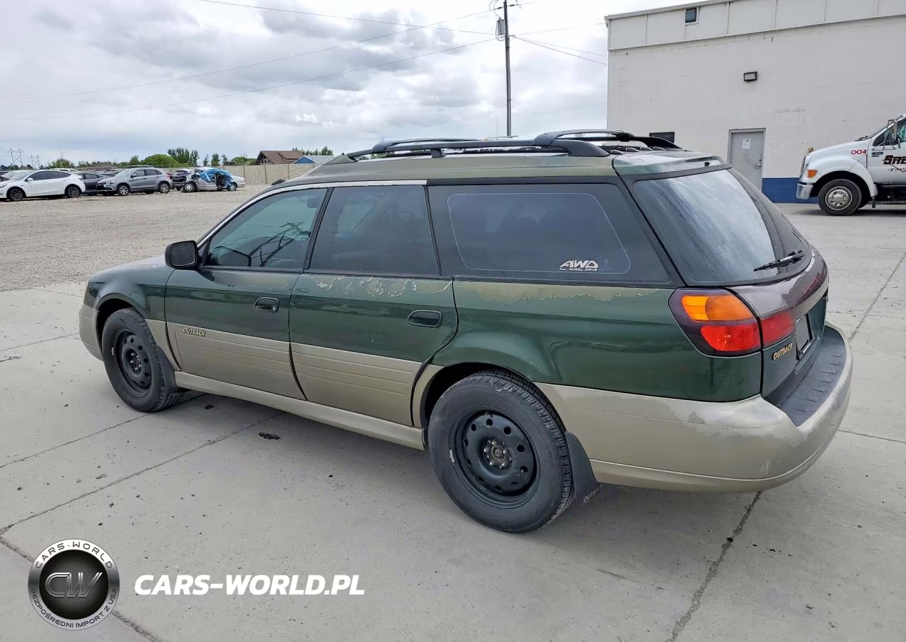 2000 Subaru Legacy Outback VIN:4S3BH6657Y7650051 - 2