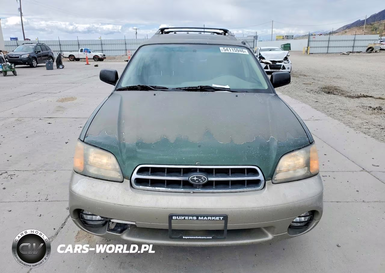 2000 Subaru Legacy Outback VIN:4S3BH6657Y7650051 - 5