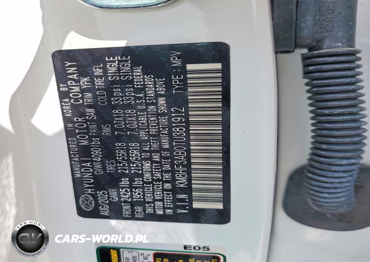 2026 Hyundai Kona Sel Sport VIN:KM8HF3AB0TU381912 - 13