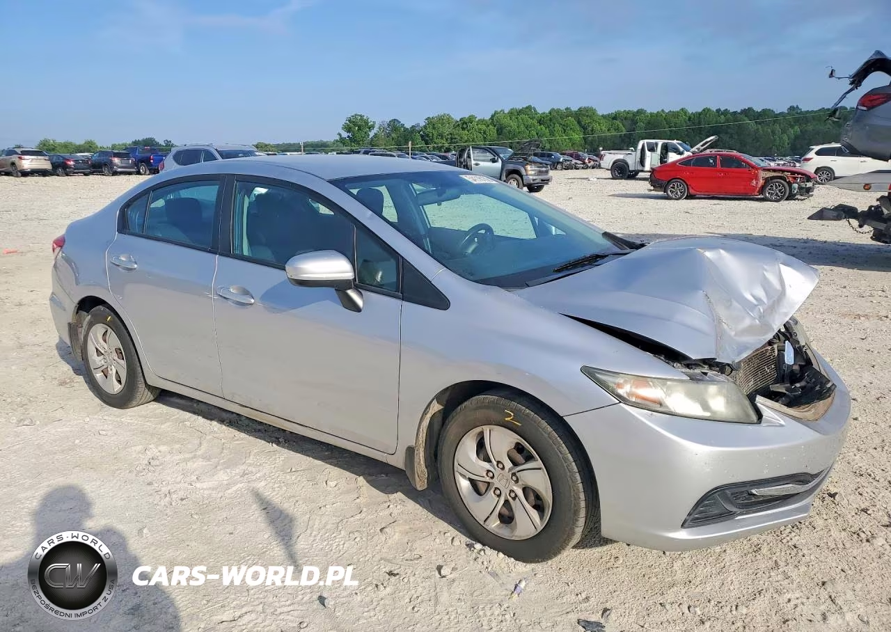 2014 Honda Civic Lx VIN:19XFB2F56EE028872 - 4