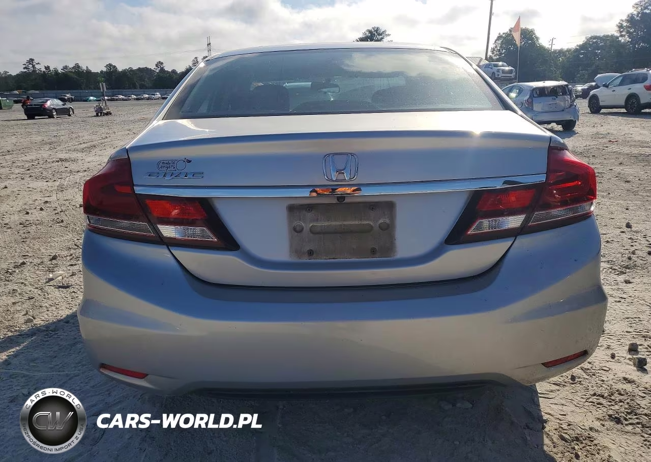 2014 Honda Civic Lx VIN:19XFB2F56EE028872 - 6