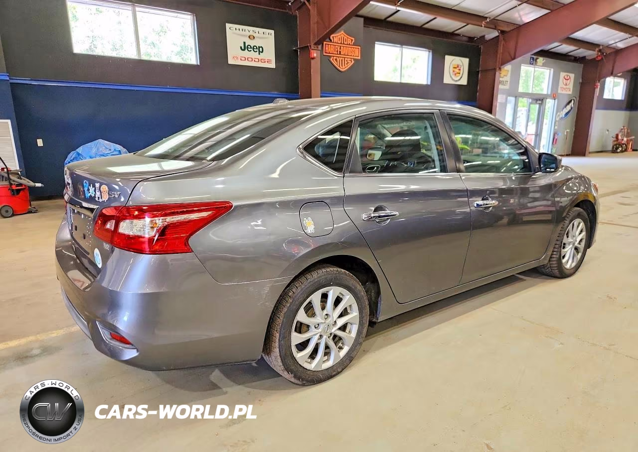 2018 Nissan Sentra Sv VIN:3N1AB7AP2JY304170 - 3
