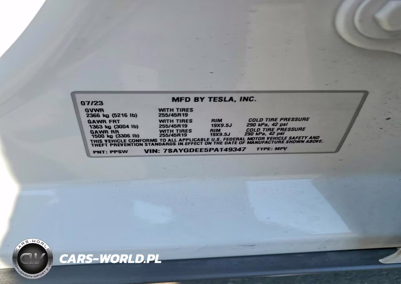2023 Tesla Model Y VIN:7SAYGDEE5PA149347 - 12