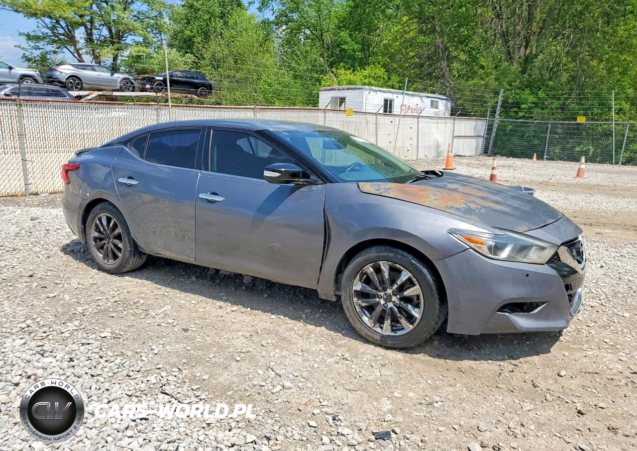 2017 Nissan Maxima 3.5S VIN:1N4AA6AP1HC412847 - 4