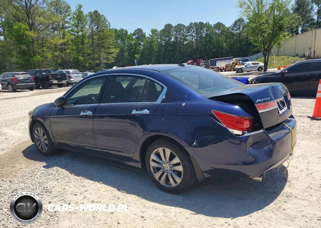 2012 Honda Accord Exl VIN:1HGCP3F85CA017660 - 2