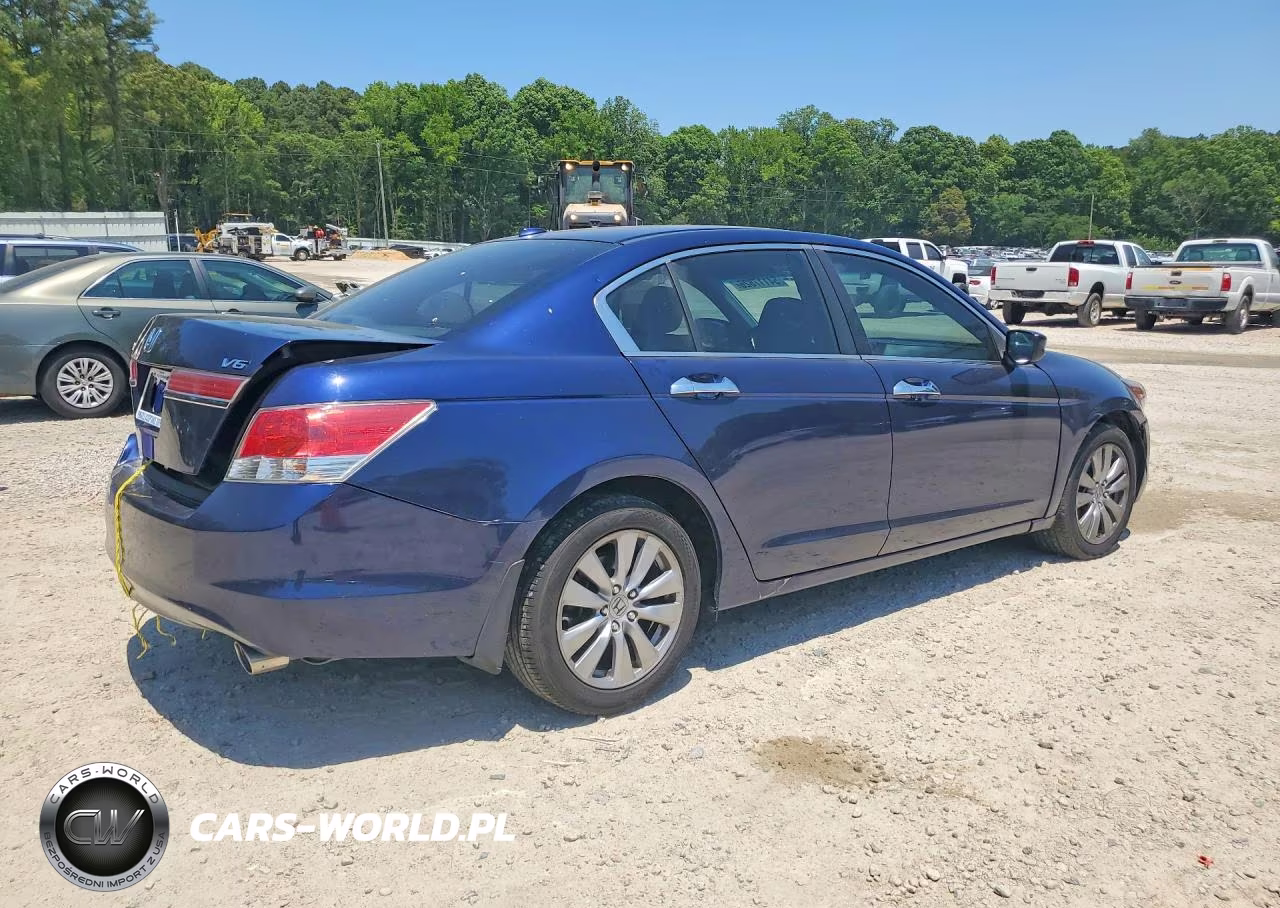 2012 Honda Accord Exl VIN:1HGCP3F85CA017660 - 3