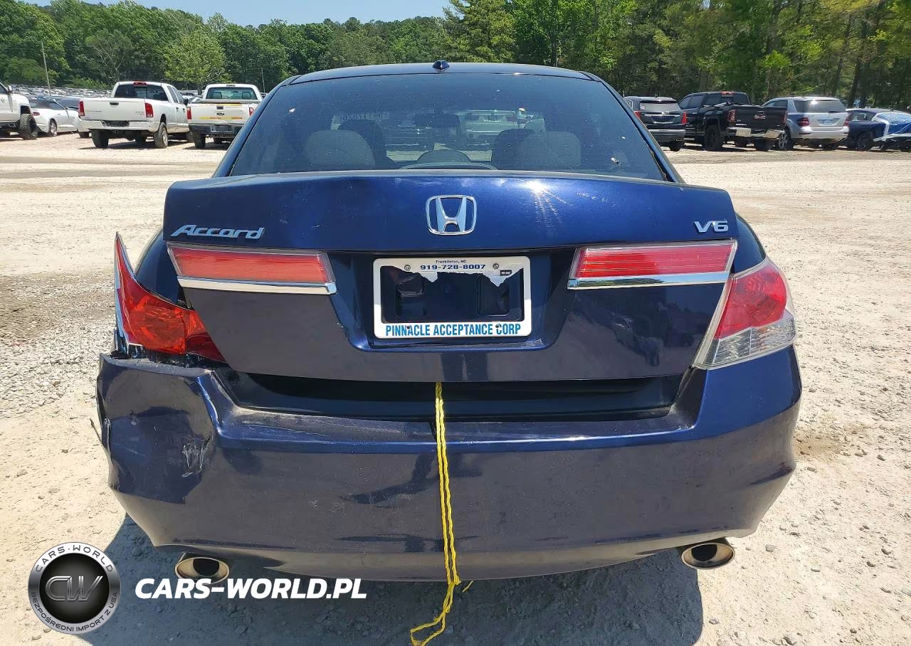2012 Honda Accord Exl VIN:1HGCP3F85CA017660 - 6