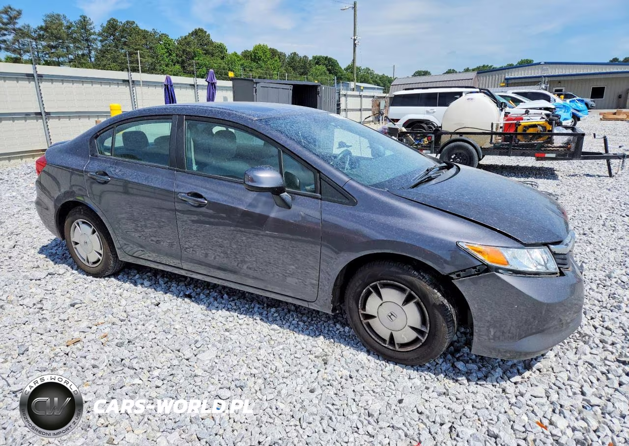 2012 Honda Civic Hf VIN:2HGFB2F64CH518609 - 4