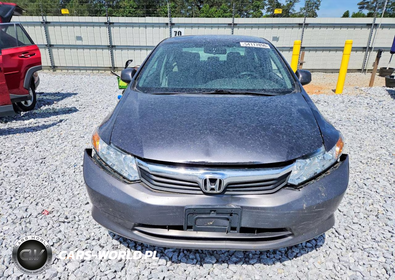 2012 Honda Civic Hf VIN:2HGFB2F64CH518609 - 5