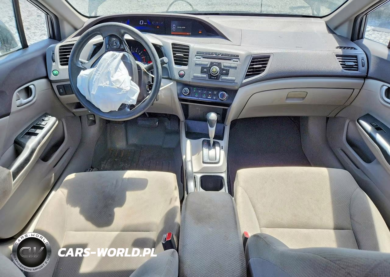 2012 Honda Civic Hf VIN:2HGFB2F64CH518609 - 8